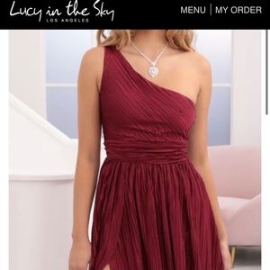 Lucy in The Sky - Shoulder Dress